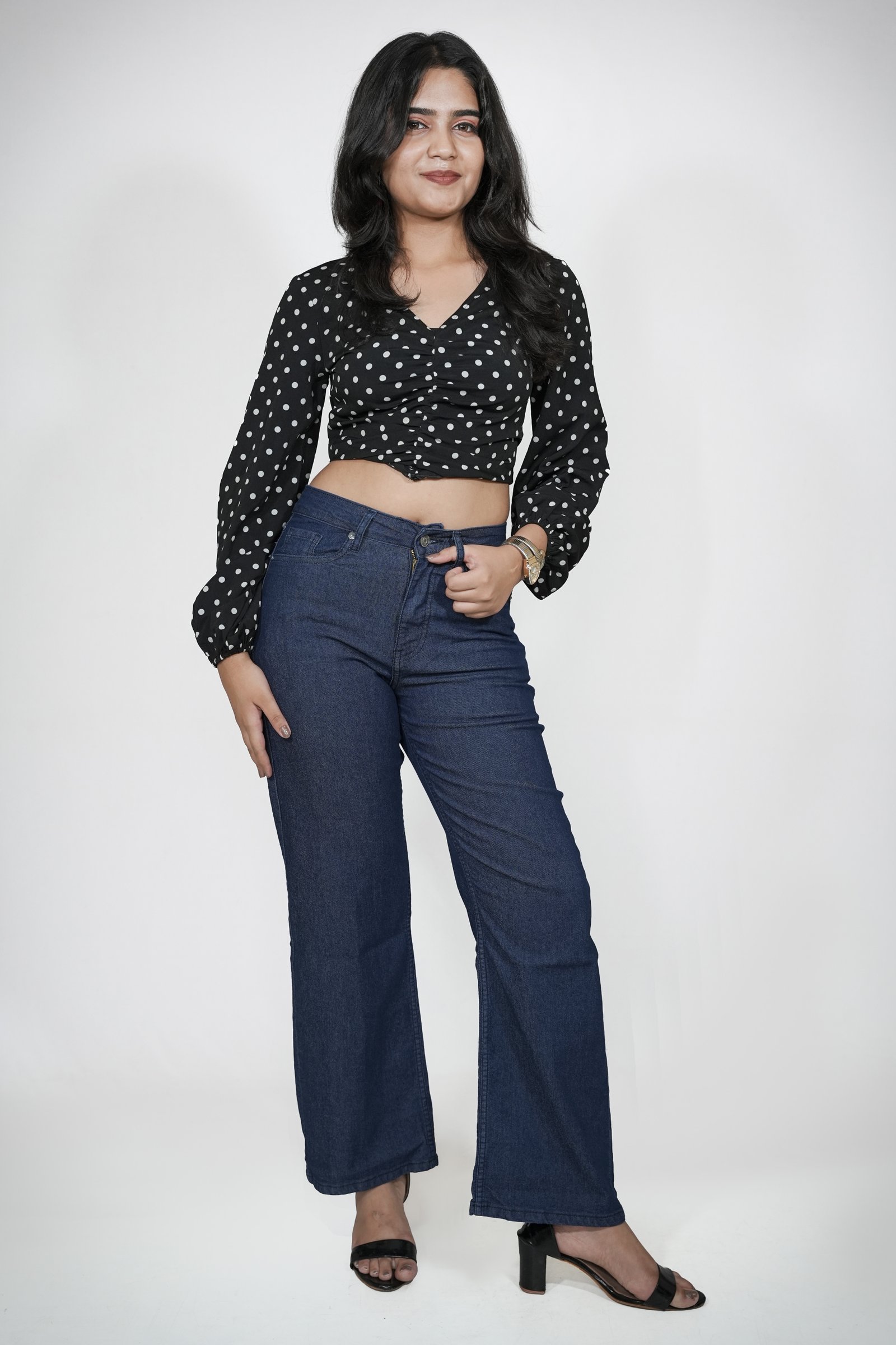 BelleGirl Straight Fit Jeans - Dark Indigo